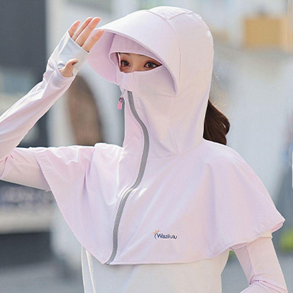 Fisherman Cap Hiking Anti-UV Driving Ice Silk Cycling Sun Hat Neck Flap Cap Protection Face Cap