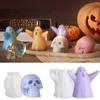Silicone Clay Molds Epoxy Resin Moulds Halloween Theme Silicone Ornament Molds Perfect for Making Halloween Decorations