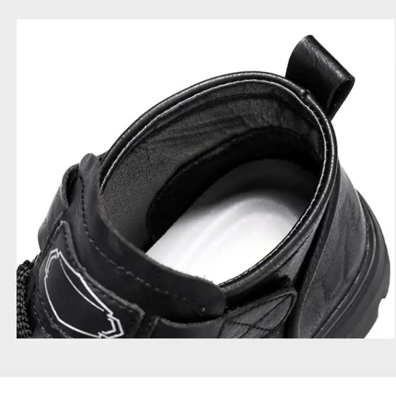 Мужские ботинки Прочные зимние ботинки Удобные нескользящие ковбойские ботинки для пожилых людей Мужские повседневные уличные кроссовки