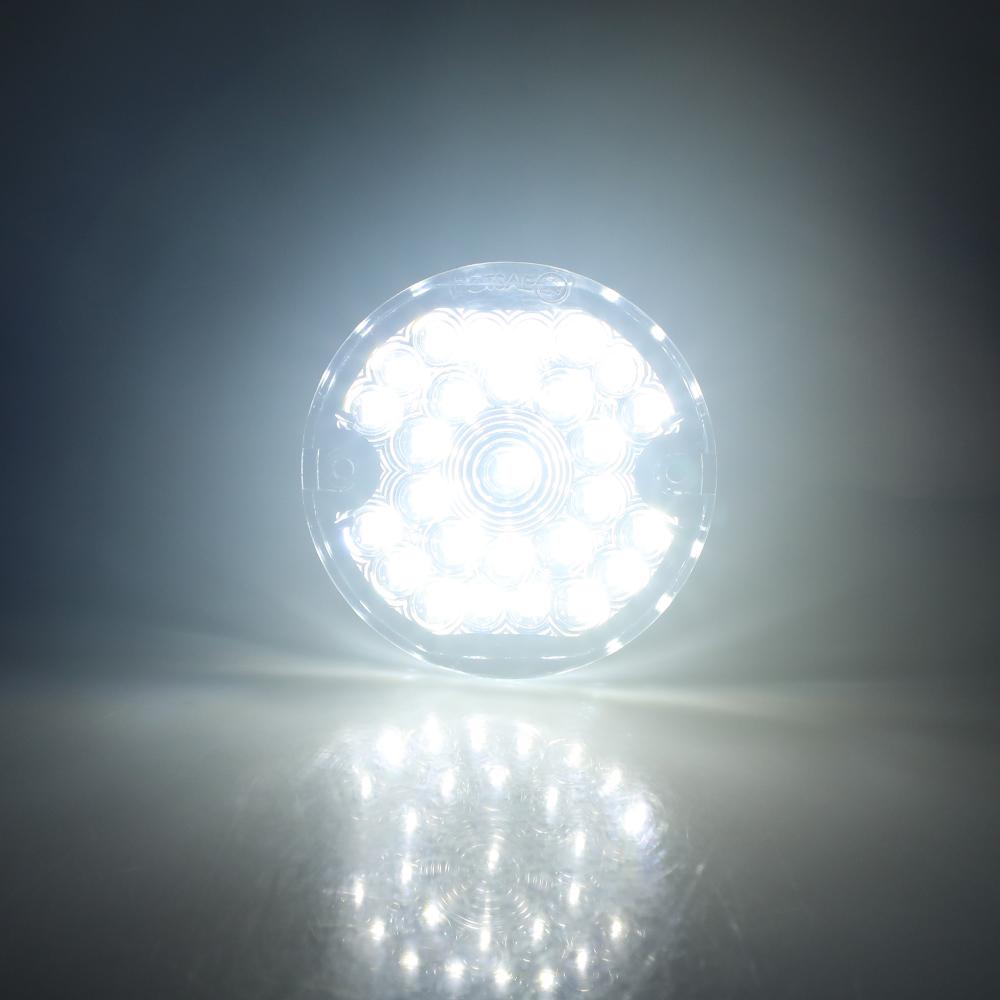 Motorcycle Turn Signal Light for Harley Davidson White Color Running Lights Flashing Amber Turning Lights