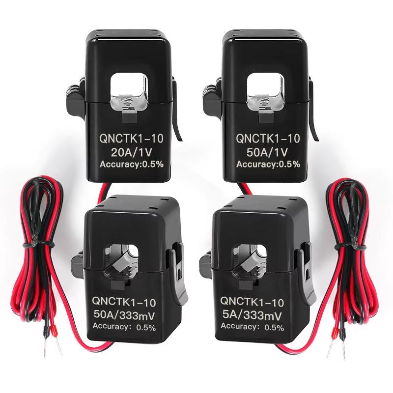 QNCTK1-16 100A 333мВ 150A 1В QNCTK1-10 50A 333мВ 30A 1В Разъемный трансформатор тока, зажим ct