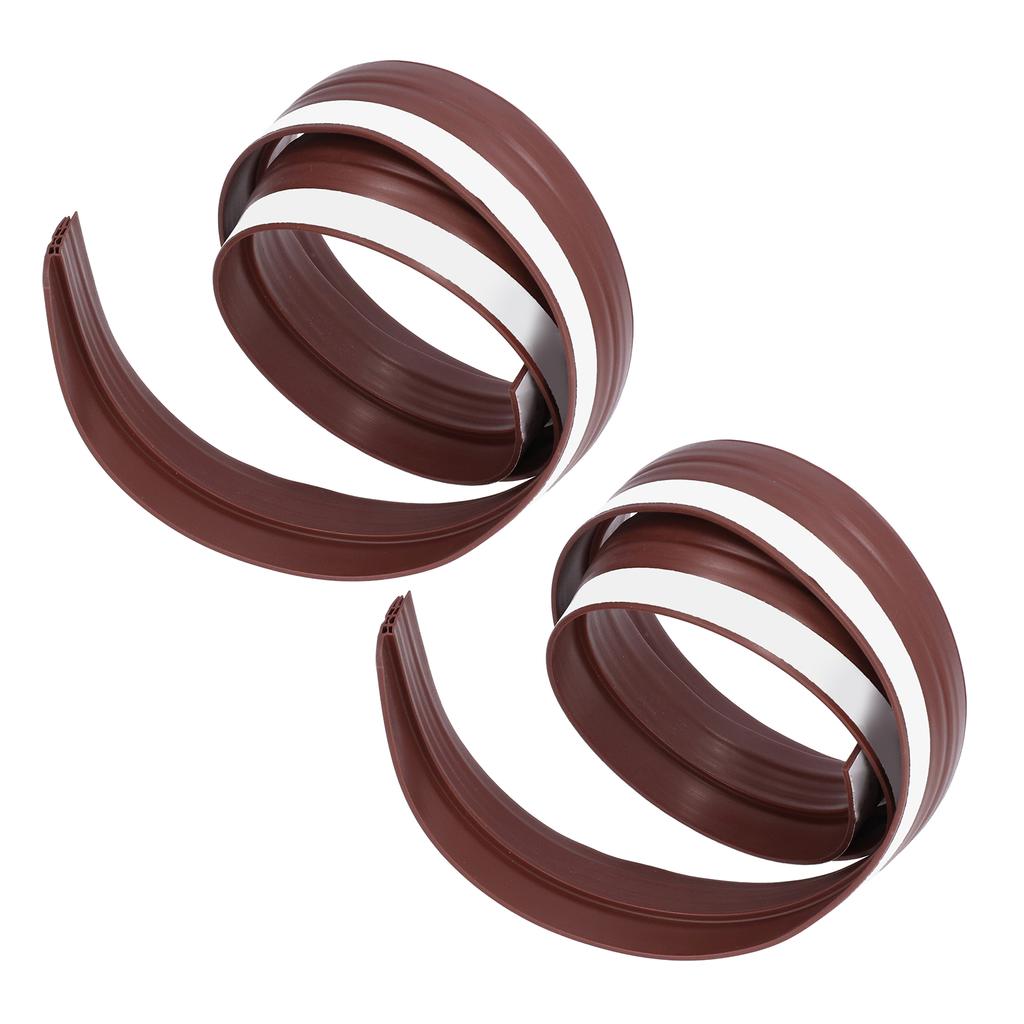 2 шт. Дверной уплотнитель Самоклеящийся TPE Под уплотнитель Звукоизоляционный Нижний Уплотнитель от непогоды