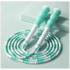 2.8M Skill Jumping Bamboo Jump Rope PVC Beginners Adult Children Soft Beaded No Tangle Segmented Fitness Jump Rope