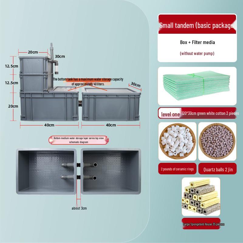 Сделай сам капельный фильтр для аквариума: Модульный бокс для разделения сухой и мокрой зон для донной фильтрации