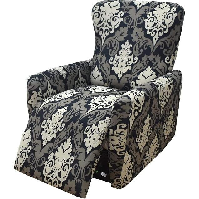 Эластичный чехол для кресла-реклайнера, Принтованные чехлы для кресла, Чехол для дивана-реклайнера, Нескользящий облегающий защитный чехол для мебели, для гостиной, спальни, дома, M