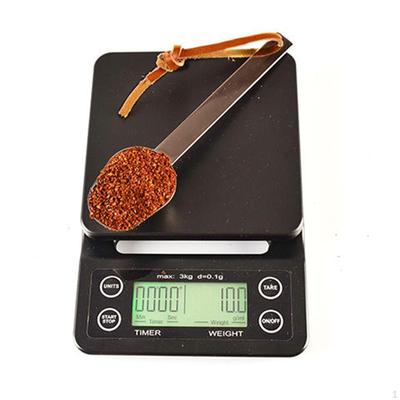 Кофейный набор с длинной ручкой для зерен, молотого кофе и выпечки