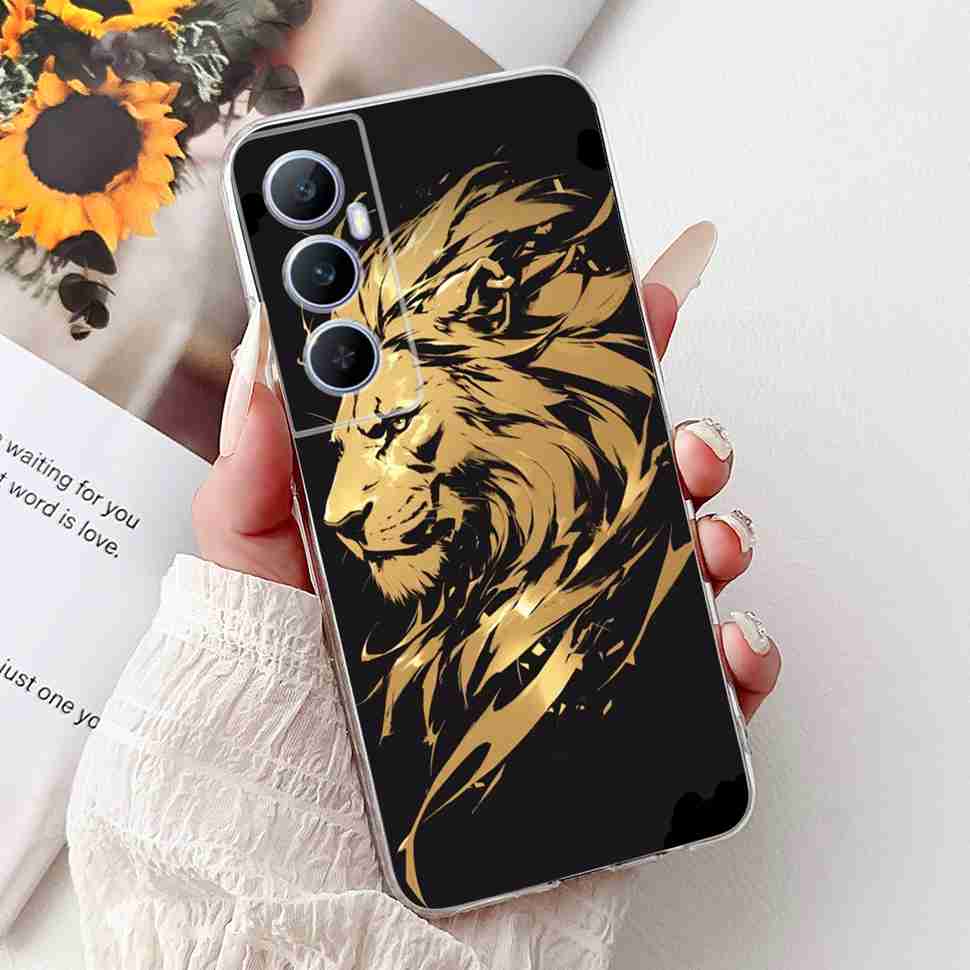 For Realme C65 4G 2024 Case Soft Silicone Colorful Butterfly Cover Case For Realme C 65 C65 Fundas RMX3910 Full Protective Case