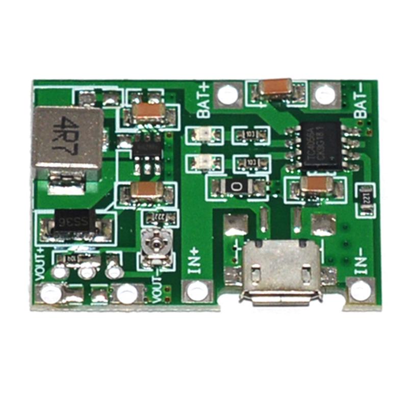 Usb Lithium 3.7V Battery Charging Module 4.2V Boost Step Up 5V 9V 12V 24V