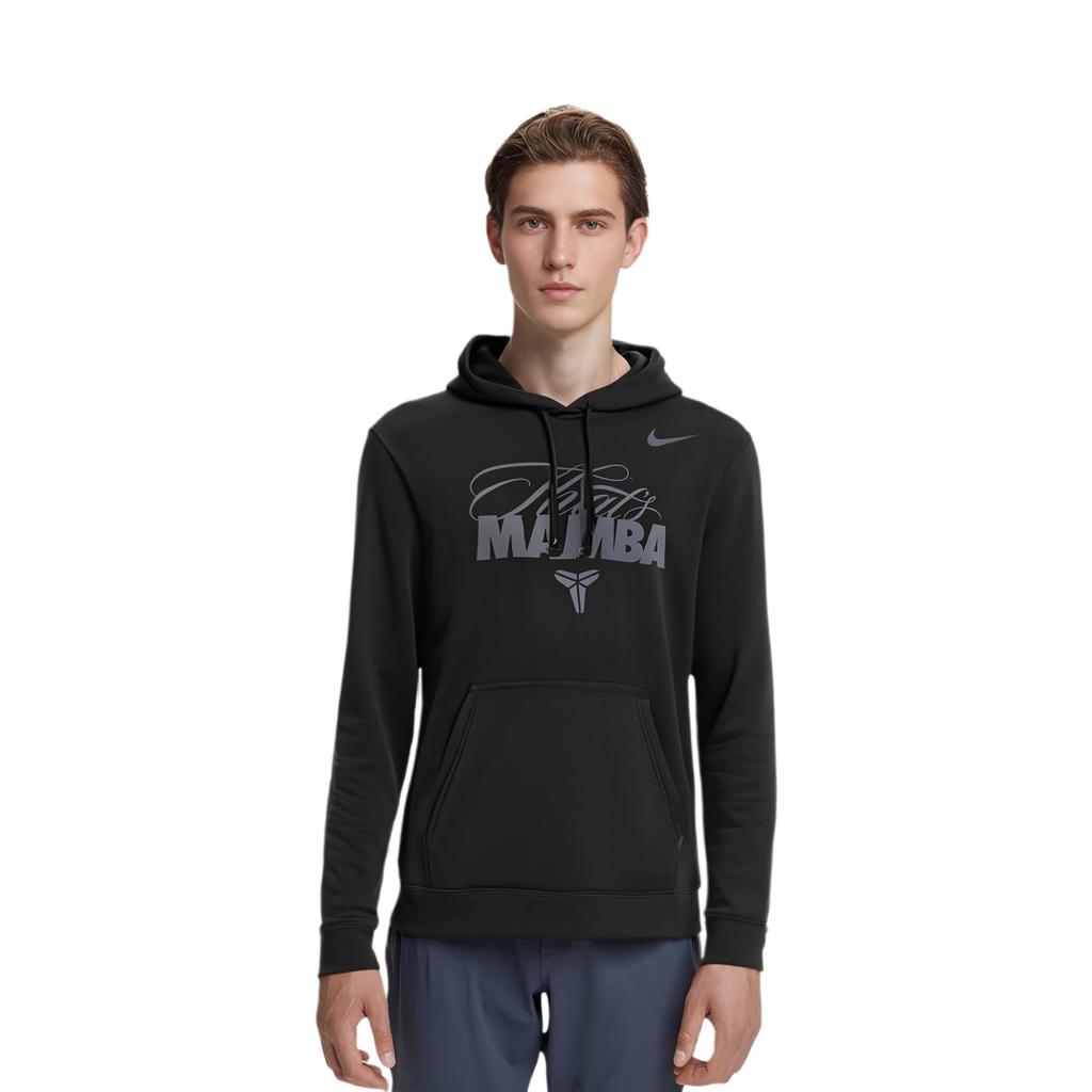 Nike Мужская черная толстовка с капюшоном и принтом, на флисовой подкладке, с длинным рукавом HQ2112-010