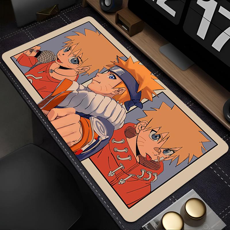 Rubber PC Mousepad Gamer Gaming Mouse Pad Naruto Uzumaki Desk Keyboard Mat Designed specifically xxl Computer Laptop Mat
