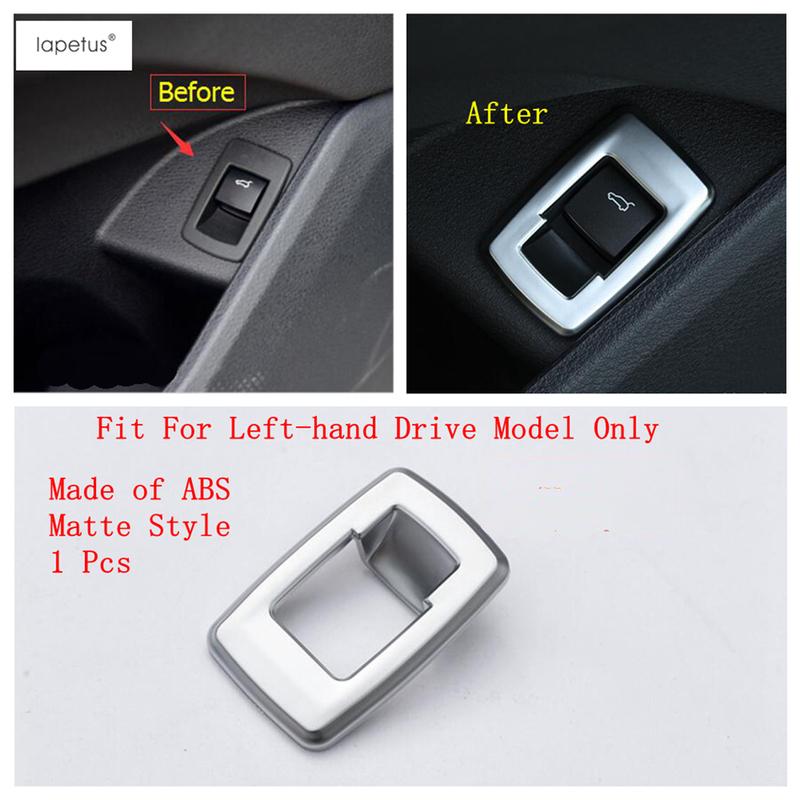 Matte Decoration Accessories For BMW X1 F48 2016 - Armrest Window Lift Button / Roof Reading Lights Lamps / AC Cover Trim