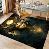 1PC Moonlit Night Carpet Ultra Soft, Thick & Absorbent, Non Slip Machine Washable Mat for Entryway