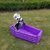 PVC Inflatable Halloween Props Vampire Skull Ice Bucket, Coffin Ice Bucket