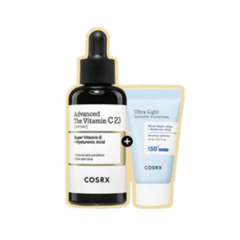 COSRX Advanced Vitamin C Serum 20 G + Sun Serum 15 Ml