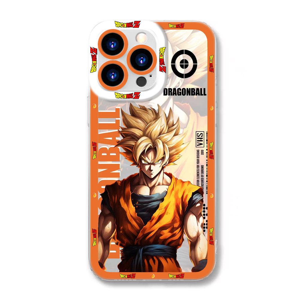 D-Dragon Ball Z Super Saiyan Clear Phone Case For Realme 15 5 6 7 7I 8 8I 9 9I 10 12 NOTE 70 C75 C71 C67 C65 C55 C53 C35 Case