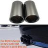 Насадки на глушитель для BMW F30 2013-2018 E90 E92 3 серии GT325i 328i 320i Насадки Крышка Декорация Выхлопная труба Автомобильные аксессуары