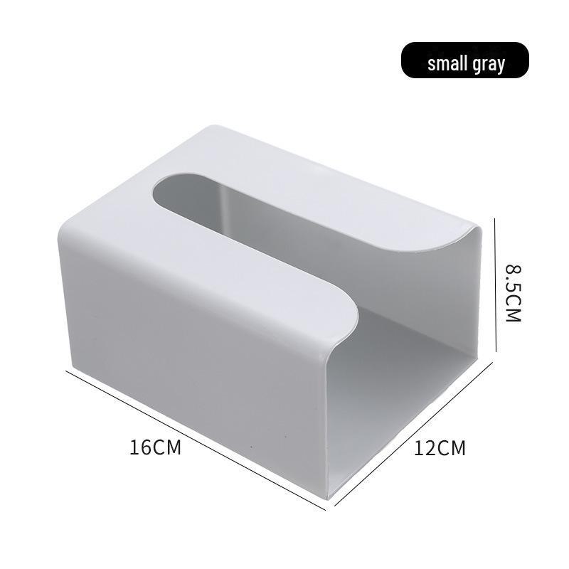 Настенная коробка для самоклеящихся салфеток: Пластиковый, многофункциональный, без перфорации