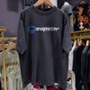 1999 Napster 'Спасибо за то, что поделились' Редкая черная выстиранная футболка Мужская L Унисекс Футболка
