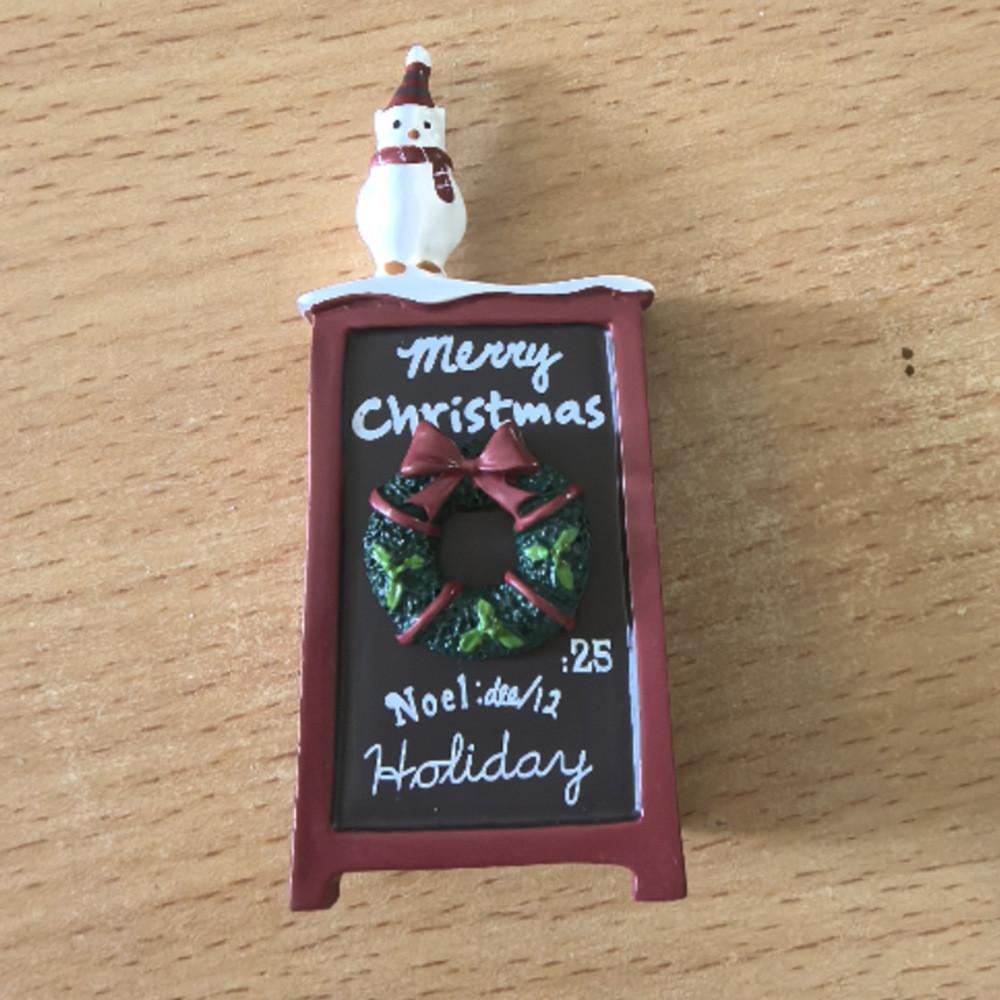 Resin Craft Snowman Christmas Garden Decor For Holiday Gift Giving