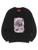 Свитшот Ellamo Розовый Роза Унисекс Большой Размер S~4XL (Тип А)
