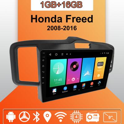 Автомобильное радио Android Auto Carplay для Honda Freed 2008-2016, мультимедийный проигрыватель, головное устройство, стерео, GPS-навигация, BT WIFI 1+16 ГБ