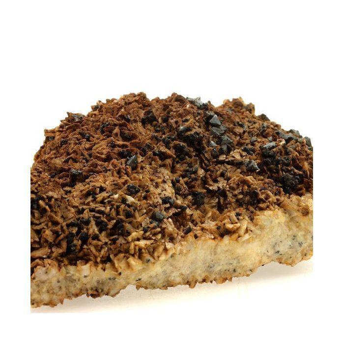 Pierres et Minéraux. Tetrahedrite sur dolomite. 1100.0 ct. Usclas-du-Bosc Quarry, Hérault, France..