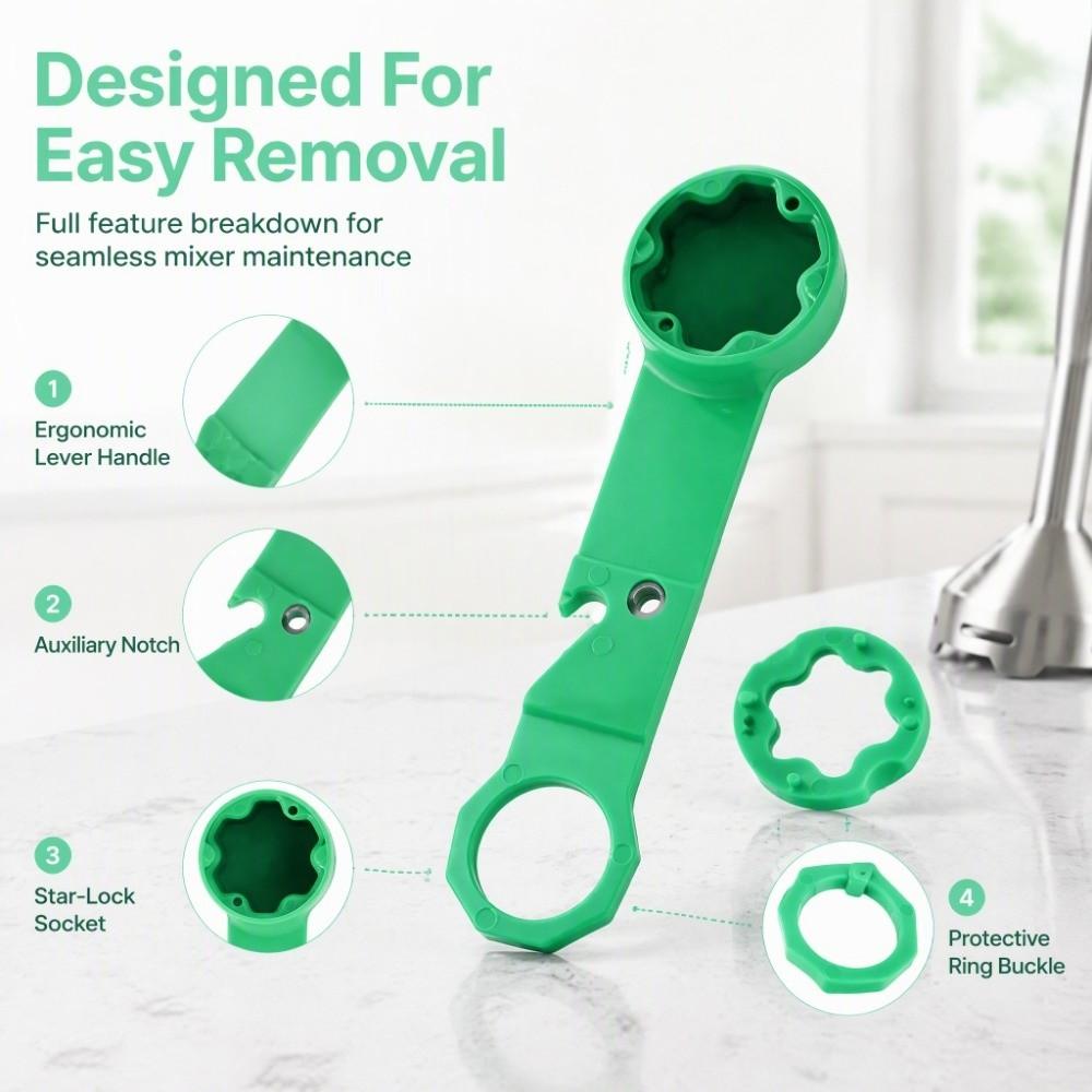 ABS Dough Remover Tool Dough Removal Tool for Vorwerk Thermomix TM5 TM6 TM21 TM31 Mixer Maintenance