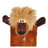 Jouet en peluche - Marque - Modèle - Corde - Sonore - 37 cm - Marron