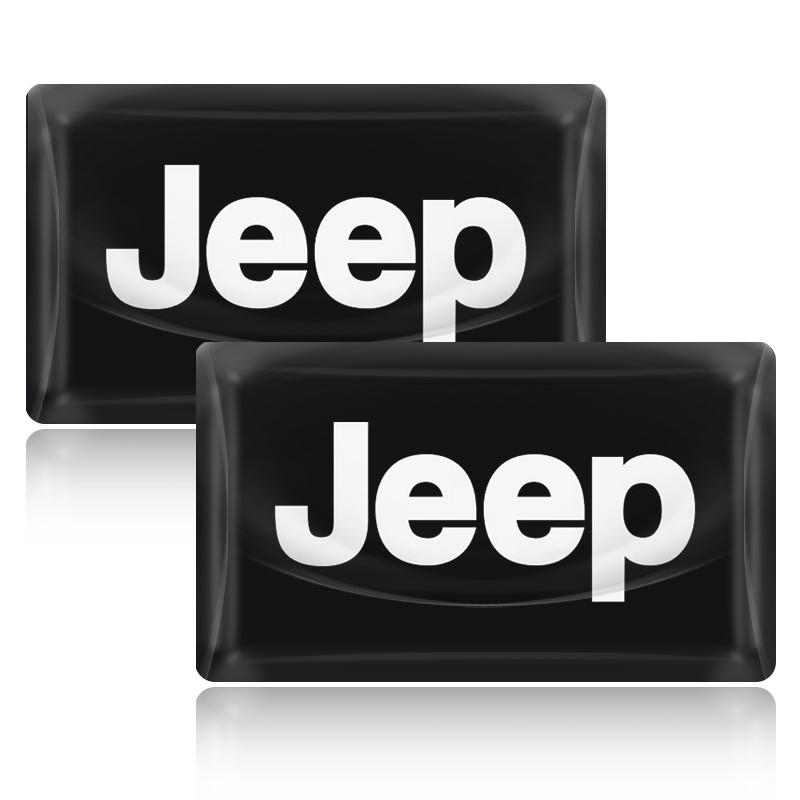 Car Steering Wheel Center Decoration Sticker Badge Decal Emblem For Jeep Wrangler Grand Cherokee Renegade Tyre Stem Air Caps AKM1