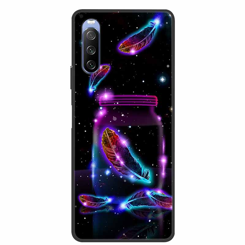 Для Sony Xperia 10 IV Чехлы Мягкий ТПУ Силикон Кот Животное Чехлы для Телефона Для Sony Xperia 1 IV Задние Чехлы Funda для Xperia10IV 6.0''