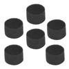 100Pcs 45mmx30mm Hydroponic Sponge Planting Seedling Sponge for Seed Growing Black