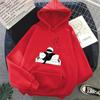 European Size Hoodie Day Print Student Hooded Sweater For Men And Women