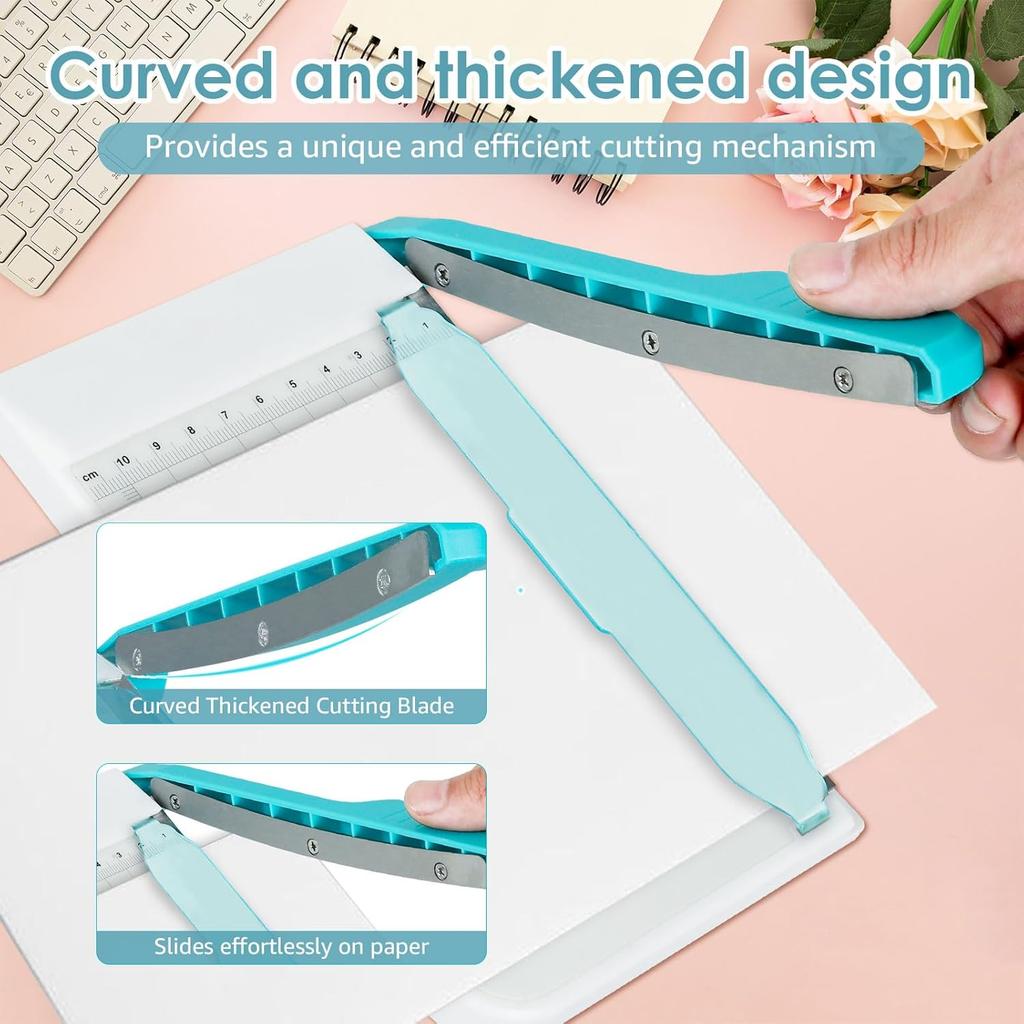 15.5cm Portable Paper Trimmer,Paper Cutter for Craft Card Photo Scrapbooking,Office & School DIY Tool