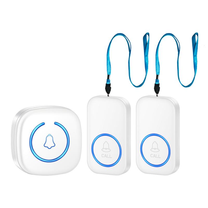 Пожилая беспроводная аварийная сигнализация со шнурком и музыкальным браслетом