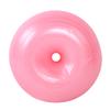 50cm PVC Pink Doughnut Shape Thicken Anti Explosion Inflatable Seating Exercise Yoga Ball