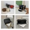 IELGY Women's Fashion Versatile Diamond Chain Shoulder Messenger Bag, Festive Wedding Bag