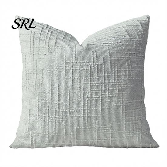 Soft Touch Pillow Cover Couch Throw Cover, Decorative Cozy Chenille Case, Rustic Pillowcase Farmhouse Fall for Living Room Bedroom Sofa Decor