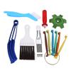 Air Conditioning Fin Cleaner Set Conditioner Fin Comb Straightener HVAC Coil Cleaning Brush AC
