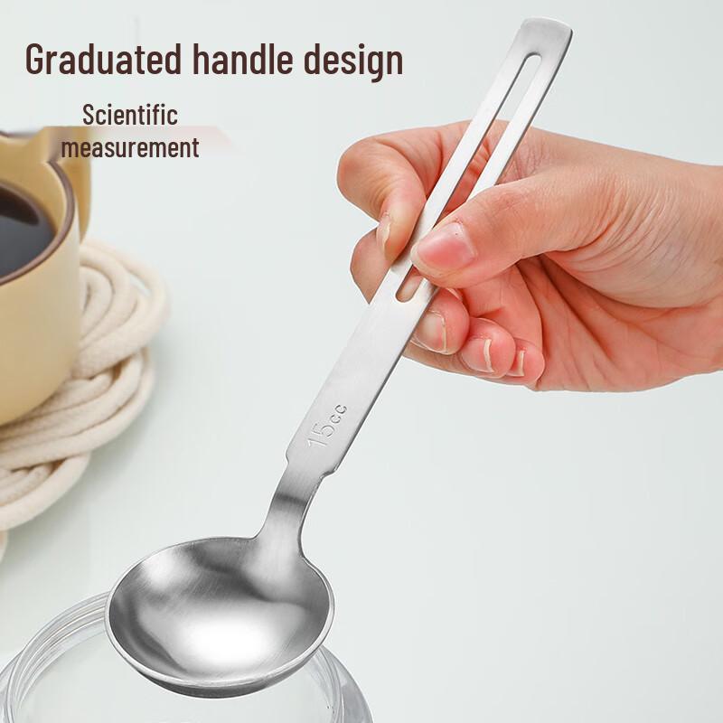 ZISIZ 5cc Long Handle Measuring Spoon Set