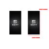 lcdf1 2Pcs Car B-pillar Stickers Auto Center Column Decoration Decal For Seat Leon FR Cupra Ibiza Altea Formula Racing Alhambra Toledo