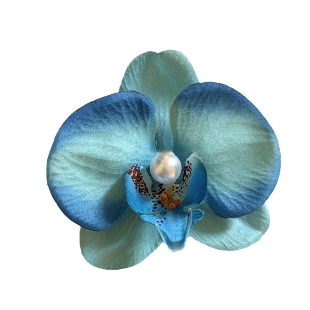 Hair Accessories Orchid Hairpin Hair Ornament Bohemia Barrettes Cute Flower Hair Clip Bridal