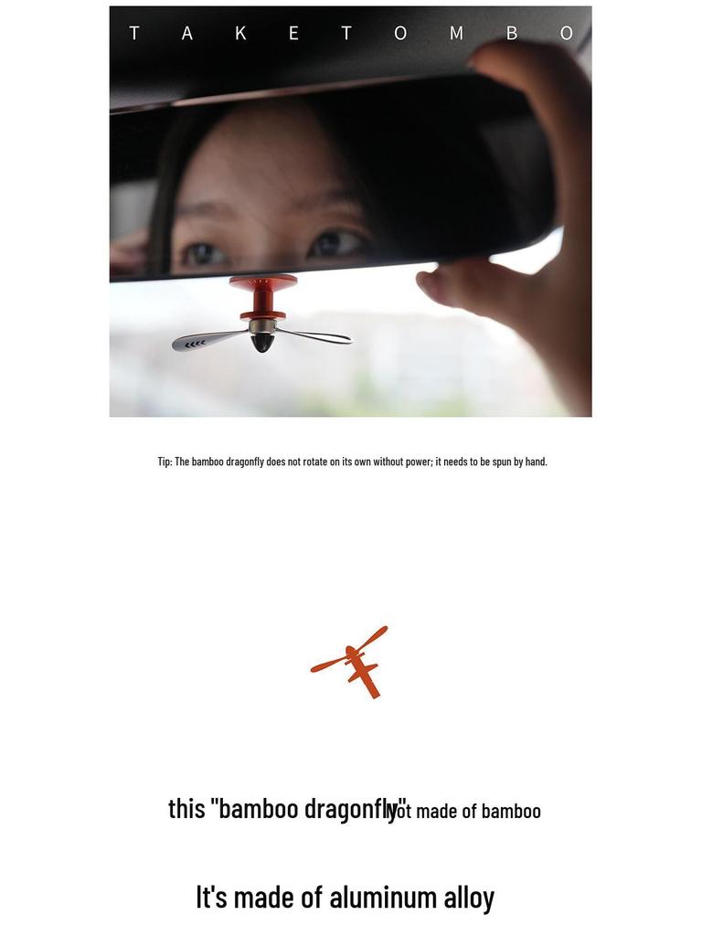 Креативный ретро автомобильный крючок в виде бамбукового дракончика для Xiaomi SU7 - Декоративное украшение для снятия стресса