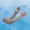 1 Pair Cooling Arm Sleeves With Thumb Hole Summer Sports Thin Ice Silk Sunscreen Arm Covers  Hand Protector