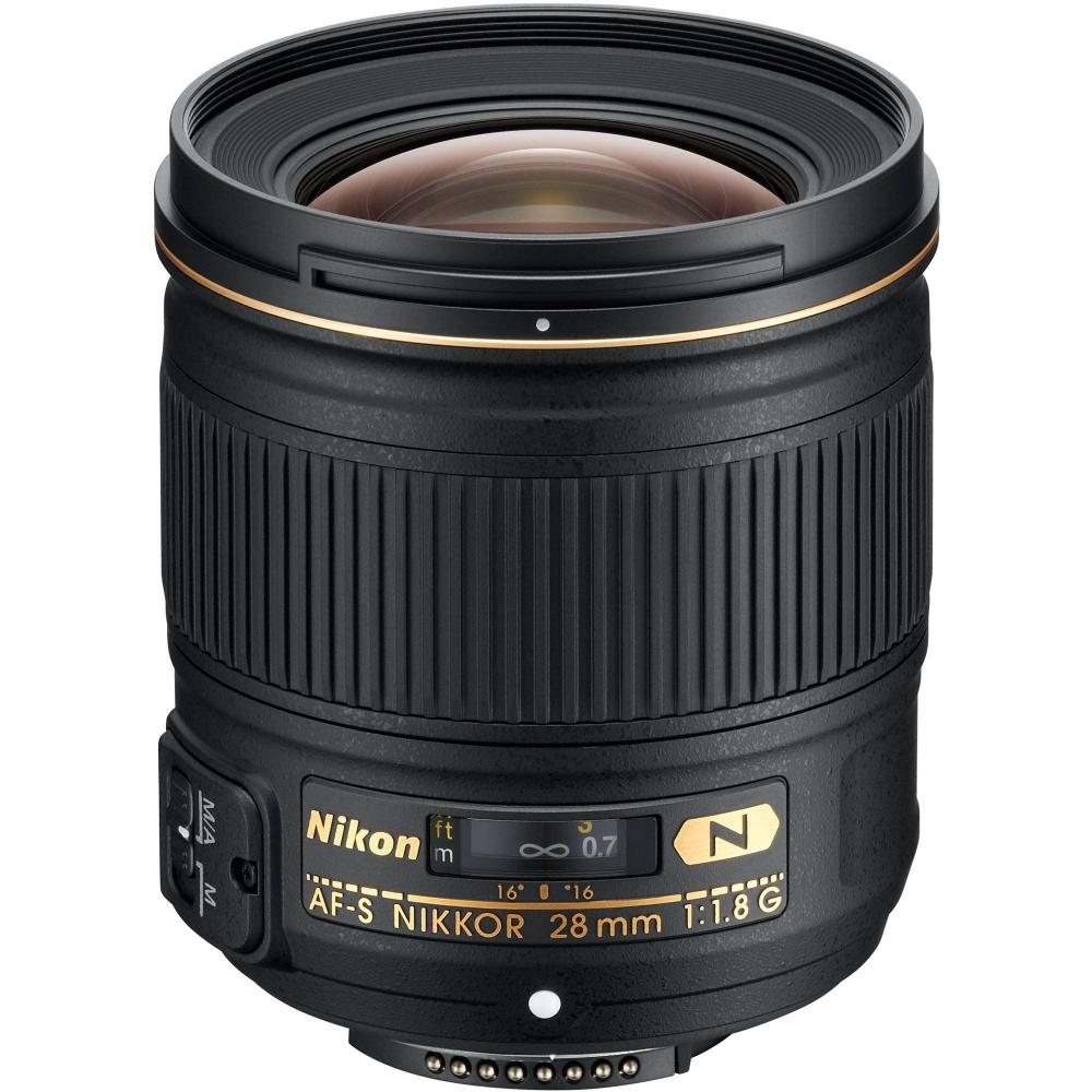 Nikon Single Focus Lens AF-S NIKKOR 28mm f1.8G Full Size Compatible