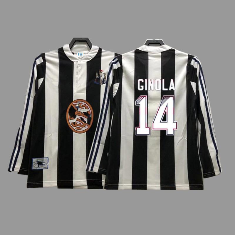 Retro Newcastle United Football Jerseys Short Long Sleeve Soccer Shirts Men Women Sports