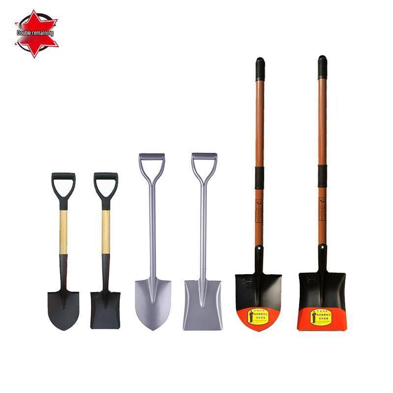 Heavy-Duty Manganese Steel Pointed Shovel