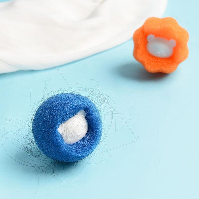 Стиральная машина Депиляция Улавливатель волокон Сборщик чистящих шариков Салфетки Уход Волшебный медведь Стиральный шарик Сбор волос Аксессуары для дома и быта