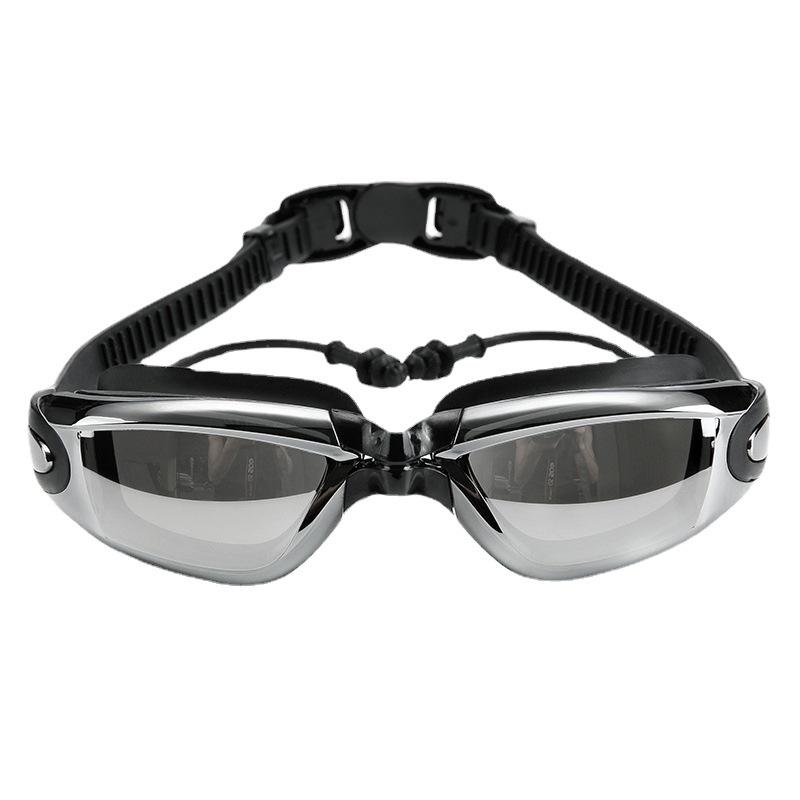 Yuke Очки для плавания для взрослых с защитой от запотевания высокой четкости и берушами для четкого зрения