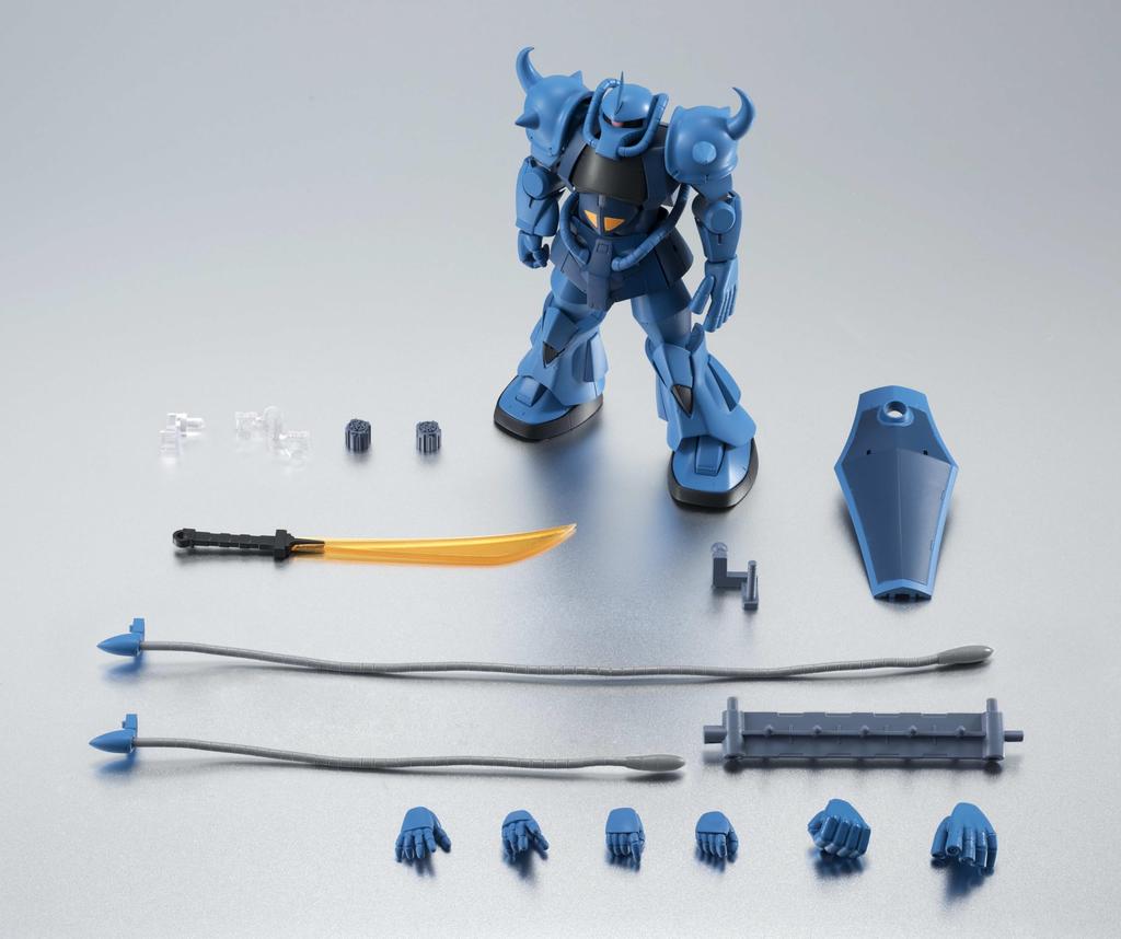 TAMASHII NATIONS ROBOT Spirits Mobile Suit Gundam MS-07B Gouf Ver. A.N.I.M.E. (Resale Version) Approx. 125mm PVC&ABS Painted Movable Figure