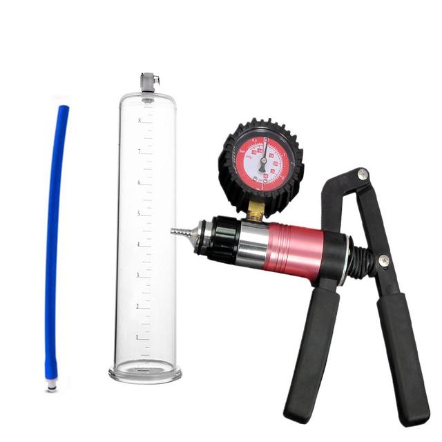 Высококачественный вакуумный насос для пениса, ручной усилитель члена, мужской мастурбатор, тренажер для пениса, секс-игрушки для взрослых, увеличение для мужчин